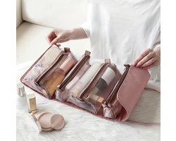 4 in 1 Organizer - Make Up tas - Toilettas - Cosmetica tas - Reis Toilettas - Make up Organizer - Beauty case - Reistas - LOUZIR