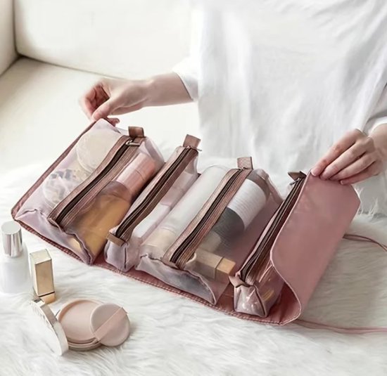 Beauty 4 in 1 Organizer - Make Up tas - Toilettas - Cosmetica tas - Reis Toilettas - Make up Organizer - case - Reistas - LOUZIR