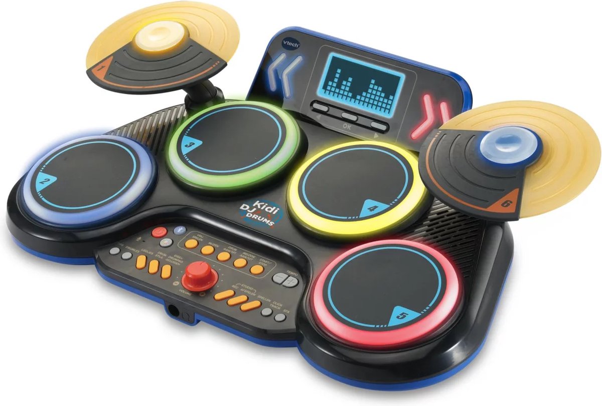 VTech Kidi DJ Drums - Interactief Speelgoed - Stimuleert Creativiteit - Inclusief Opname Functie & Bluetooth - Speelgoed vanaf 6 Jaar — afbeelding 7