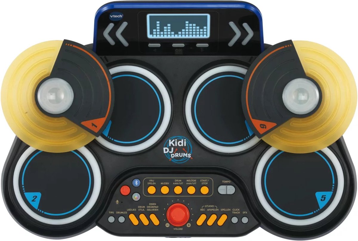 VTech Kidi DJ Drums - Interactief Speelgoed - Stimuleert Creativiteit - Inclusief Opname Functie & Bluetooth - Speelgoed vanaf 6 Jaar — afbeelding 6
