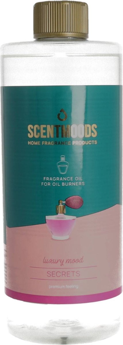 Goedkoopste Scentmoods Secrets Geurolie - Geurolie Voor Oliebrander - Etherische Olie - Essentiele Olie - Etherische Olien - 750ml