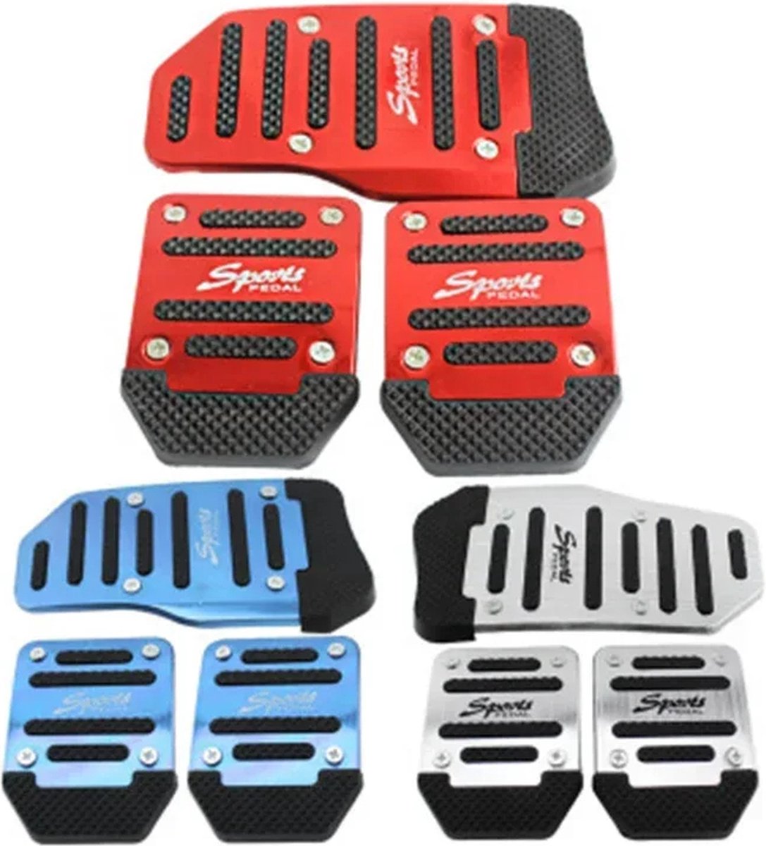 JAVON LHD Car Pedals for Audi S1 2014-2021 AT MT Car Gas Brake Rest