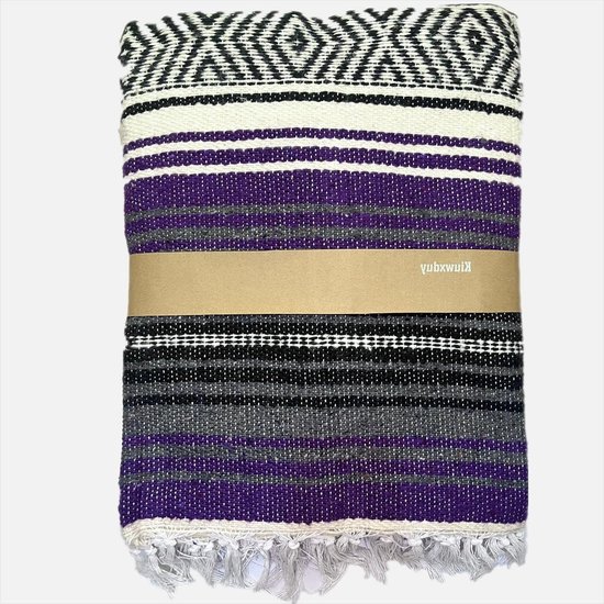 Handgemaakte Mexicaanse Dekens Ambachtelijke Handgeweven Serape Deken Strand Camping Picknick Outdoor Boho Ja Mxbc