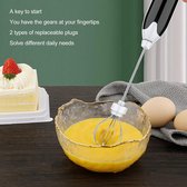 Bol.com Electric Milk Frother - Rechargeable Handheld - 3 Speed - Coffee Frother - Electric Whisk - Easy To Disassemble - Coffee... aanbieding