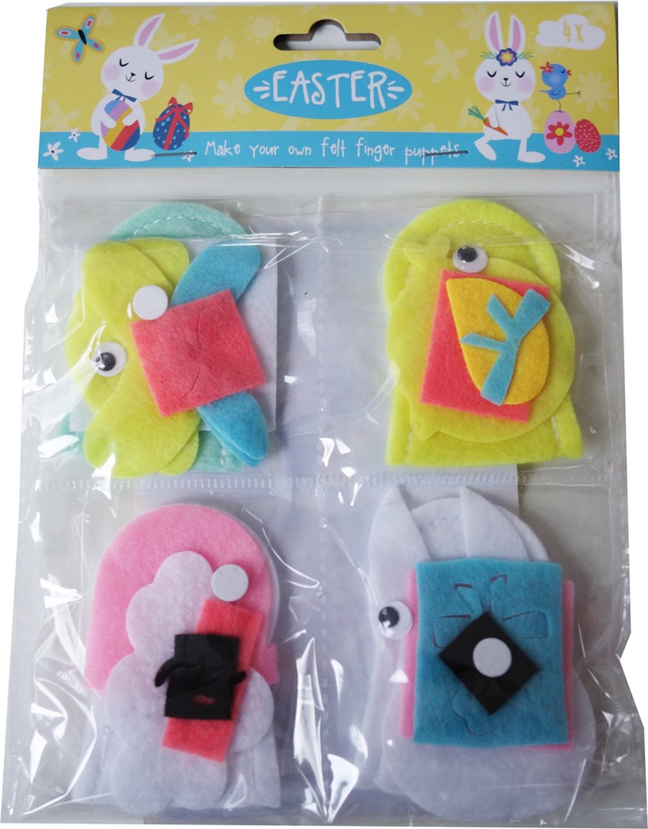 Vingerpopjes Pasen - 'Vingerpopjes maken'
