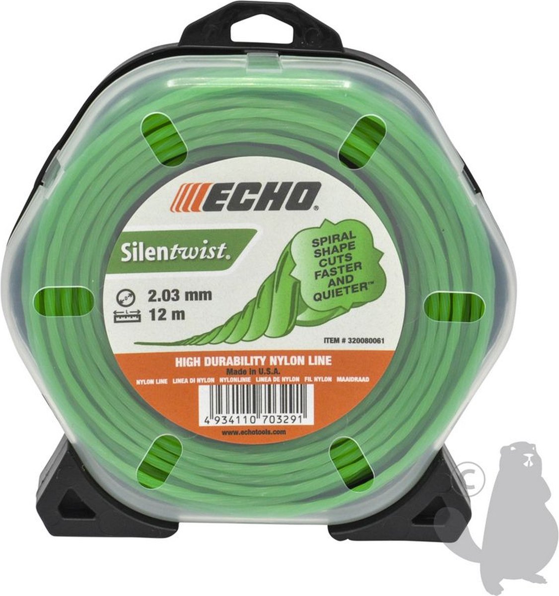 Echo MAAIDRAAD SILENTWIST 2.03MMx12M