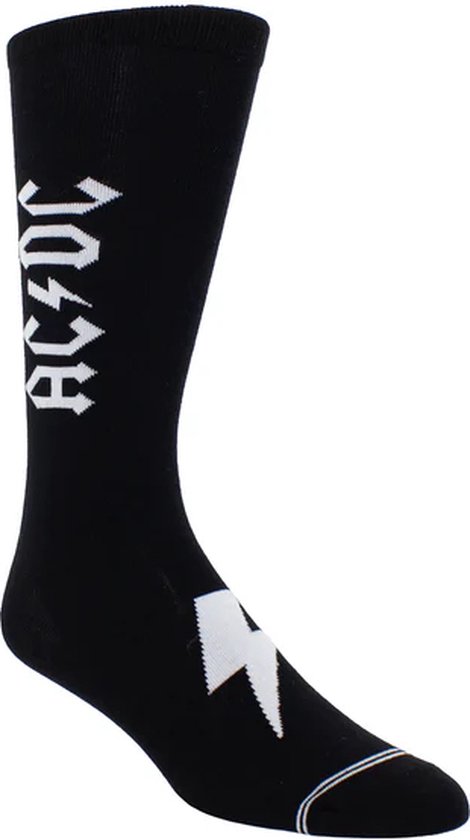 AC/DC Lightning Strikes Socks Zwart (One Size - EU 40-46) | bol