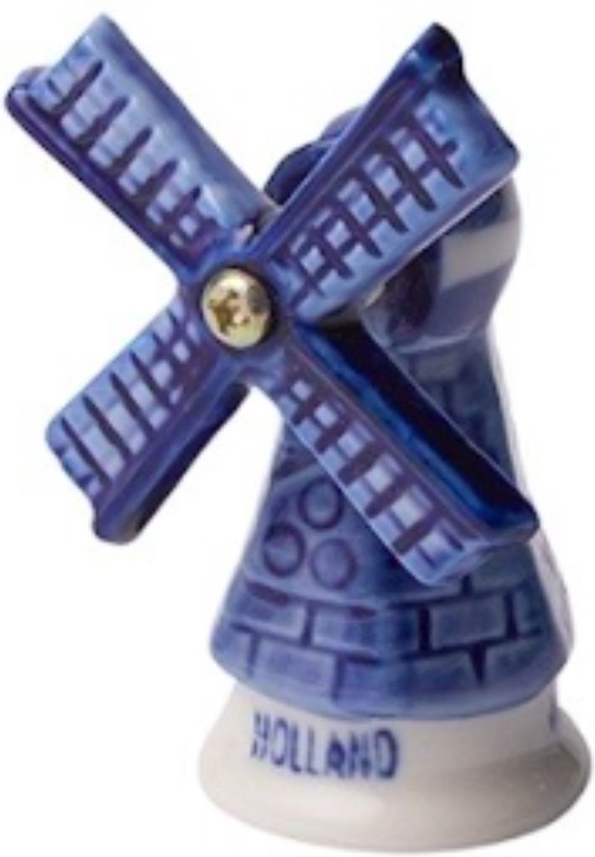 Molen Staand Klein - Delfts Blauw - 7 cm