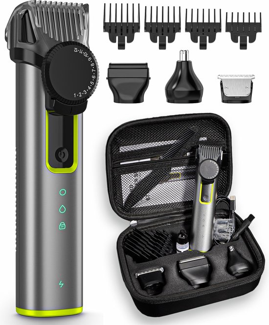 Foto: Samillion baardtrimmer mannen trimmer voor mannen trimmer baard en lichaam haartrimmer mannen trimmer