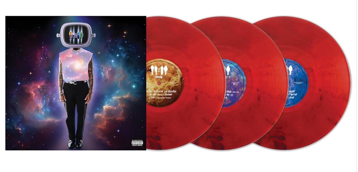 Chris Brown - 11:11 (Deluxe Edition Red 3LP)