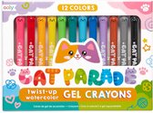 Ooly - Crayons gel aquarelle Cat Parade
