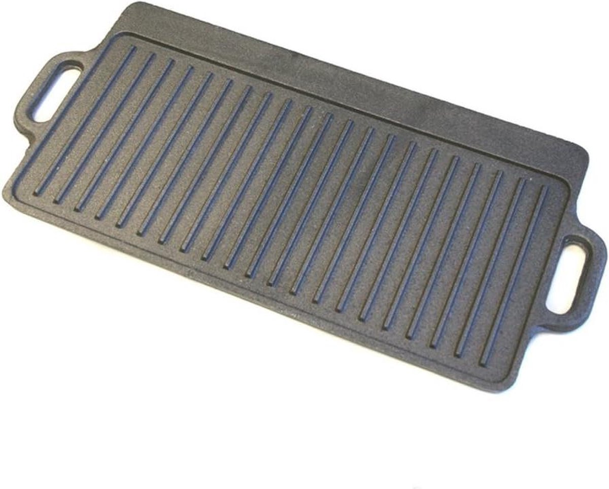 Deluxe Grillplaat van Gietijzer Hoge Kwaliteit en Duurzaam Grilplaat