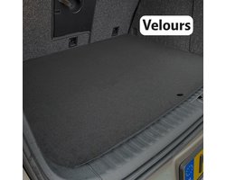 Tip-it Kofferbakmat Velours / Rubber Bmw X5 F15 2013 - 2018 - Perfecte pasvorm - Aan twee kanten te gebruiken