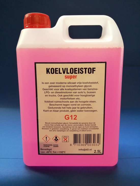 Koelvloeistof G12 Longlife