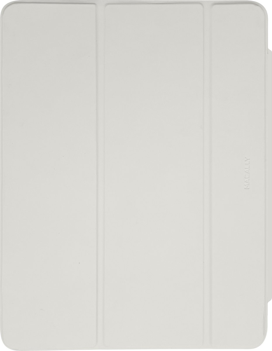 Macally BSTANDP7L-LG beschermhoes met standaard-functie voor 13-inch iPad Pro (M5/2025, M4/2024) - Compatibel met Apple Pencil - Licht grijs