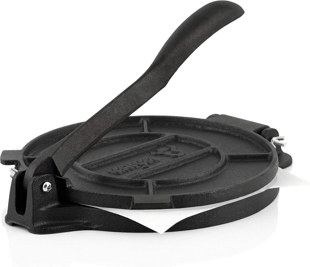 Gietijzeren tortillapers - Zelfgemaakte tortilla's - Diameter 25 cm