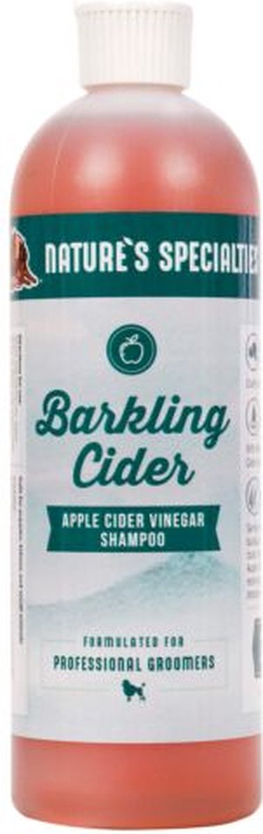 Nature's Specialties - Barkling Cider - Honden Shampoo - Diep Reinigend En Ontvettend - 473ML