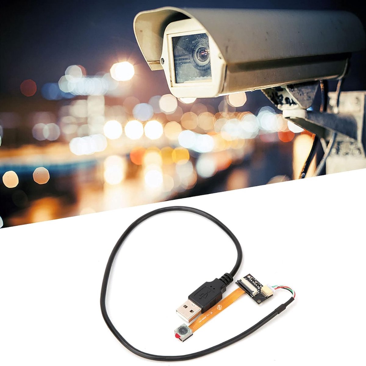 Equivera Spy Camera - Spycam - Mini Bewakingscamera - Kleine Camera - Verborgen Camera - Spionage - Voor Thuis, Kantoor, Auto