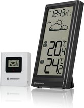 Bresser Weerstation - Bresser MeteoTemp Weerstation - voor Binnen & Buiten - incl. Weertrend