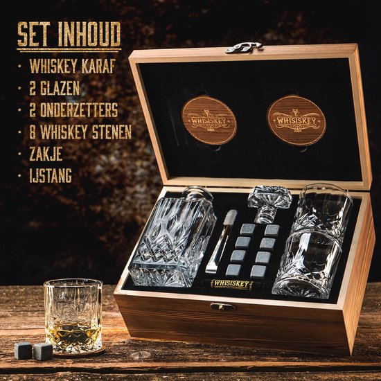 Mikamax Twisted Decanter Set | Voordelig