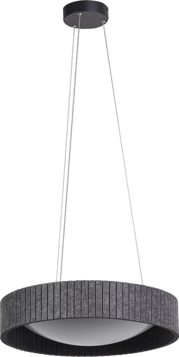 LEDVANCE Decor Felt Cylinder Hanglamp 28W 830 Donkergrijs