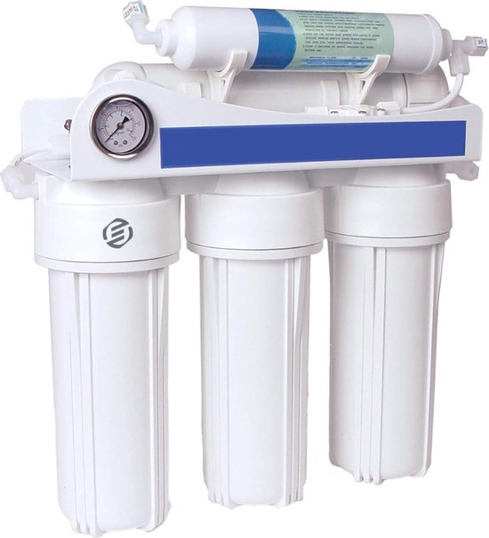 Tappwater EcoPro - Waterfilter voor keukenkranen Duurzaam water purifier. Filtert kalk en 100 stoffen Geavanceerde filtering in 5 stappen. Installatie zonder gereedschap (EcoPro 4 reservepatronen Tappwater EcoPro - Waterfilter voor keukenkranen Duurzaam water purifier. Filtert kalk en 100 stoffen Geavanceerde filtering in 5 stappen. Installatie zonder gereedschap (EcoPro 4 reservepatronen