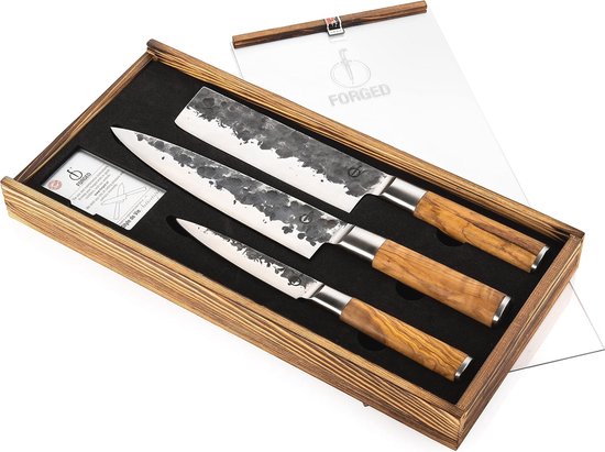 Ontario Old Hickory 5-delige messenset, 7180 | Voordelig kopen bij