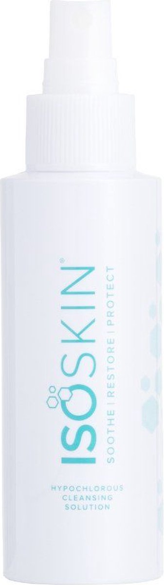 Isoclean Hypochlorous Acid Spray verzacht, hersteld en beschermd voor gezicht en huid, acne, eczeem en psoriasis 525 ml Isoskin