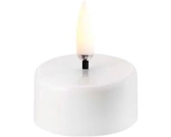 Uyuni - LED Theelicht met batterij (400 uur) - wit - 3.9x2 cm - incl. Batterij
