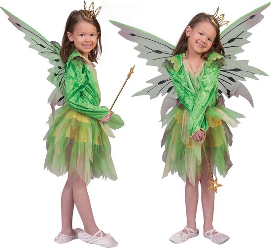 Tinkerbell Jurk - Maatkeuze: Maat 98