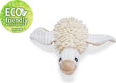Beeztees Eco Eend Jago - Hondenspeelgoed - Fleece - 100% Gerecycled - Beige - 33x33x9 cm