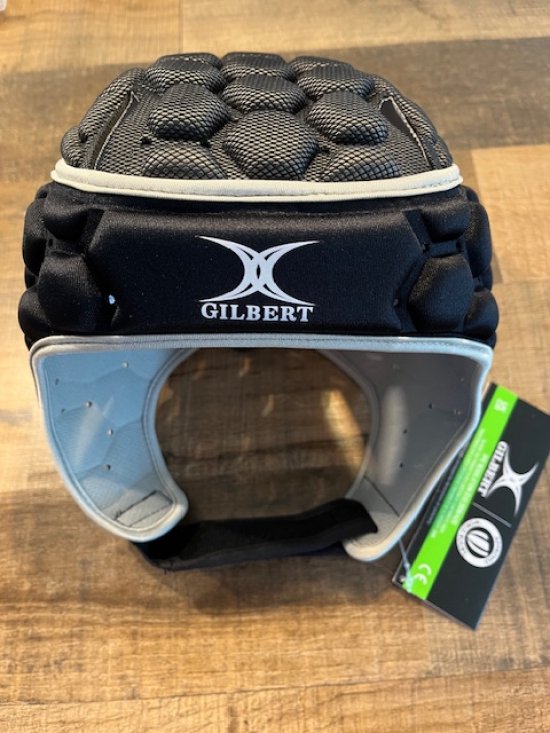 Gilbert XP 250 Rugby Helm - Headguard In Senior/Junior Größe Weiß