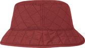 Hatland - Bond - Reversible bucket hoed voor heren en dames - Rood - L/XL