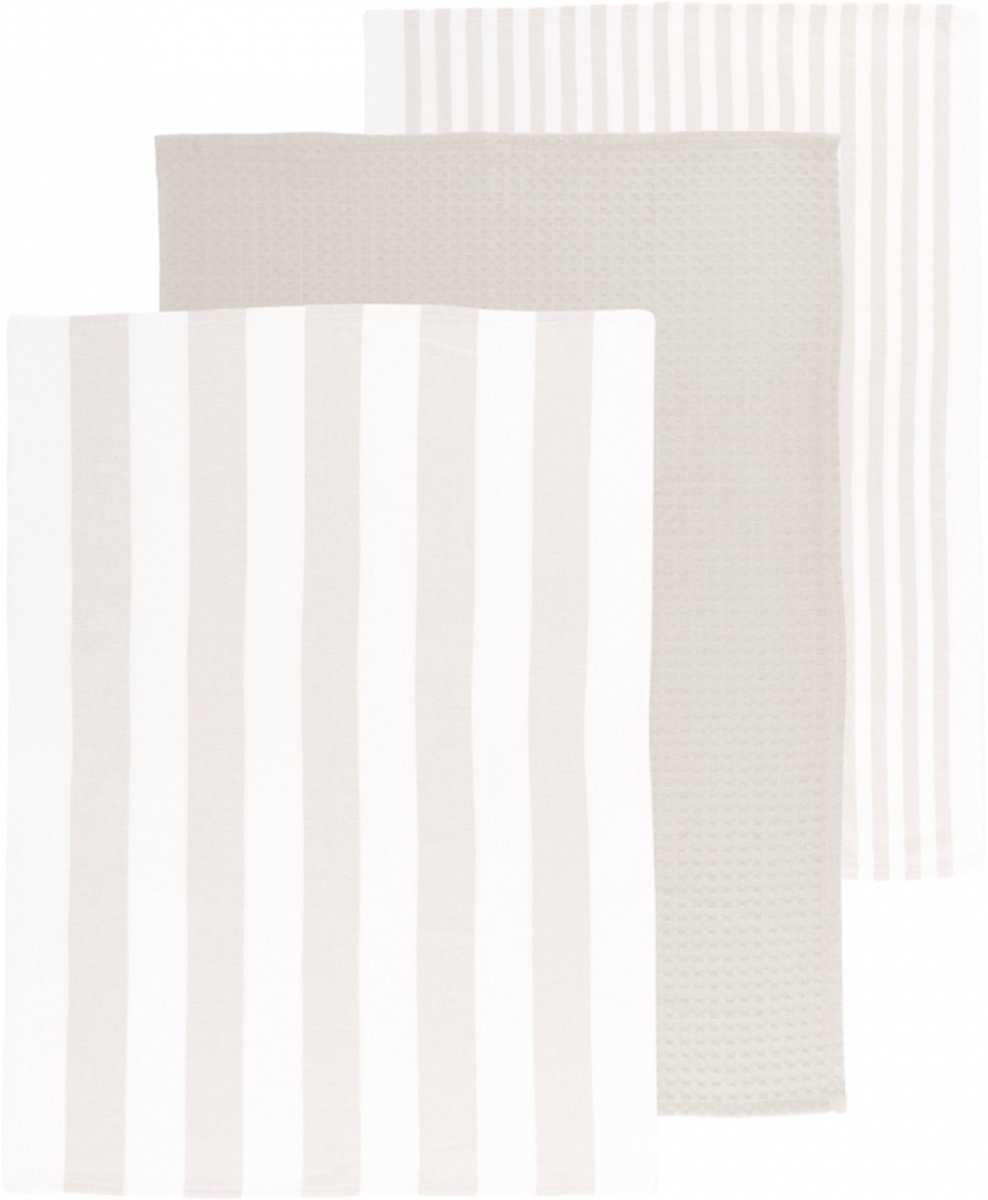 Keukenhanddoek MARRA - SET/3 - 51x74 cm, mushroom