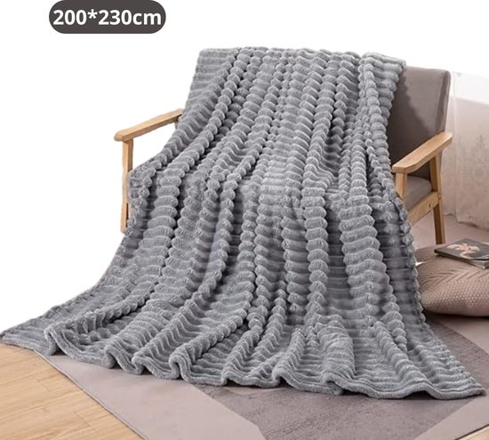Knuffeldeken 130 x 150 cm, casual thema, flanellen Knuffeldeken 130 x 150 cm, casual thema, flanellen