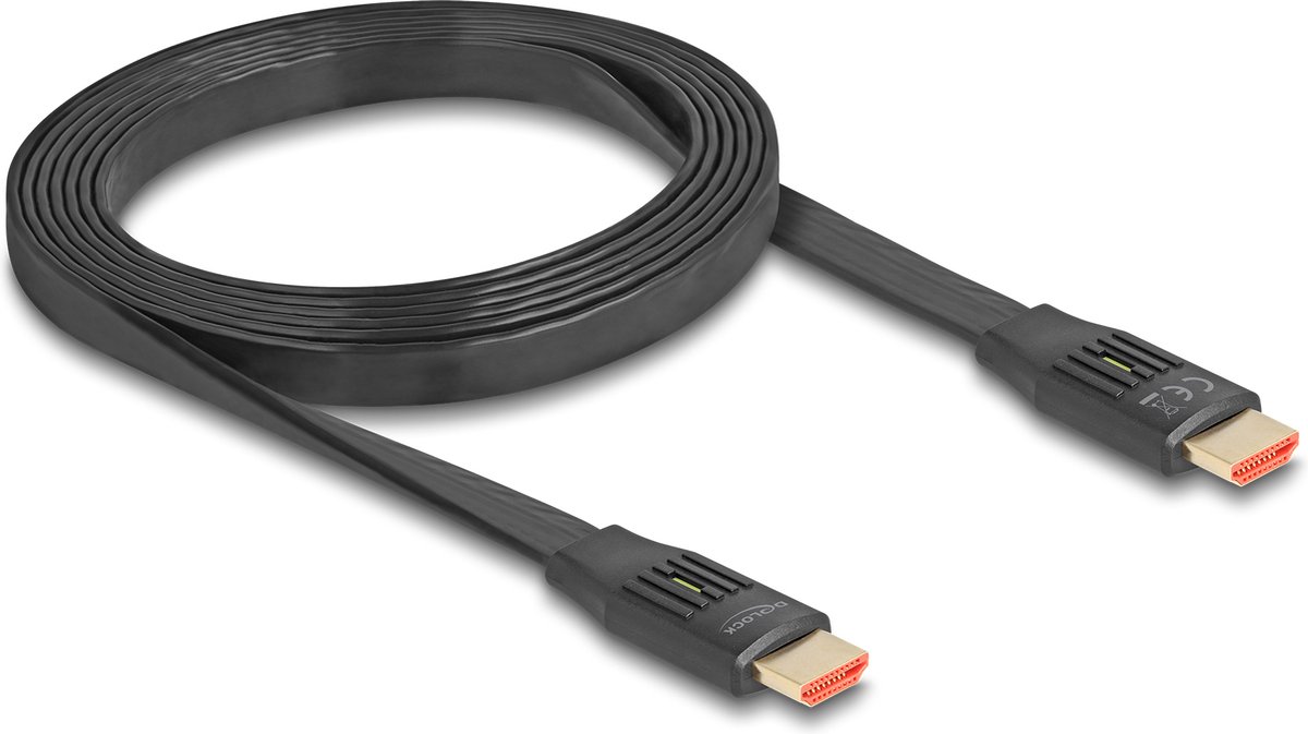 DeLOCK 81002 HDMI kabel 2 m HDMI Type A (Standaard) Zwart