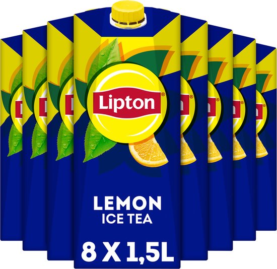 Lipton Ice tea citron 1, litre par paquet, boîte de 8 paquets