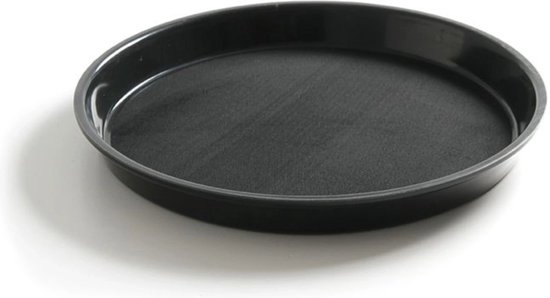 Olympia Dienblad | KRISTALLON | Polycarbonaat | Zwart | Antislip