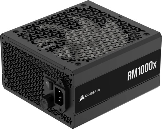 Corsair RM1000x 2025 - ATX12V 3.1 - 1000 Watt - Modulair - PCIe 5.1 - zwart