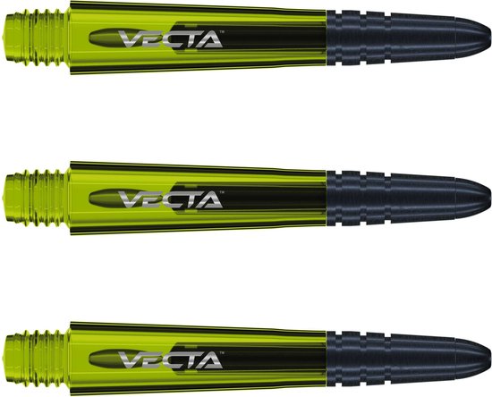 WINMAU - Vecta Dartschachten Groen, Korte - 1 set per pakket (3 Dartschachten in totaal) van Winmau — afbeelding 5