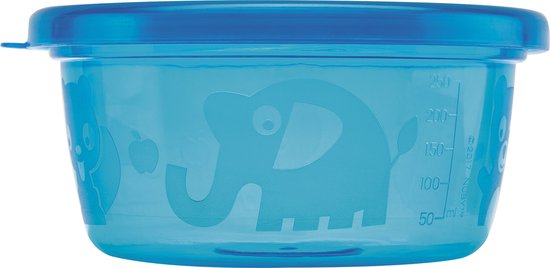 Nûby - Snackkommetjes - Bewaardoosjes - 6 stuks - 300 ml - 3+ maanden van Merkloos — afbeelding 3