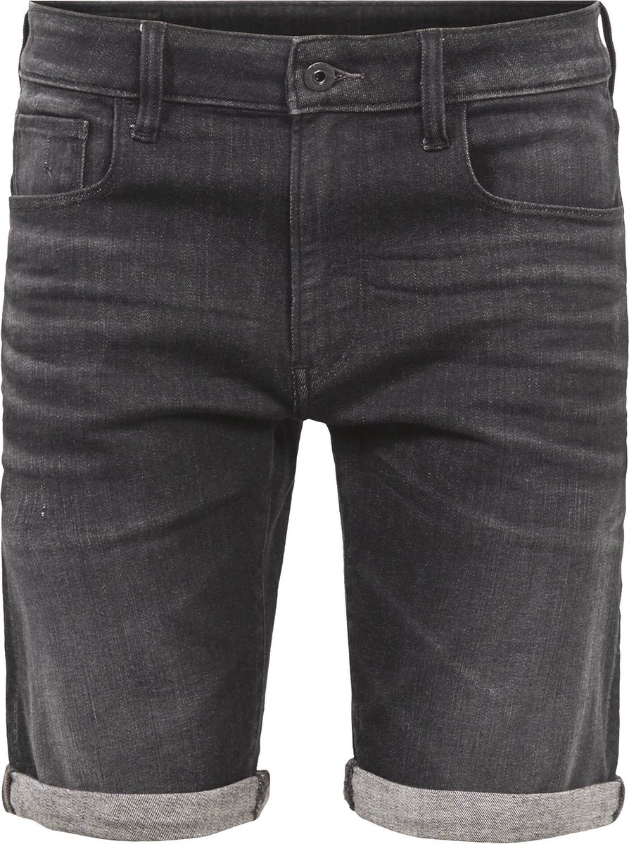 G-Star Raw Heren Broeken 3301 Slim Short Zwart
