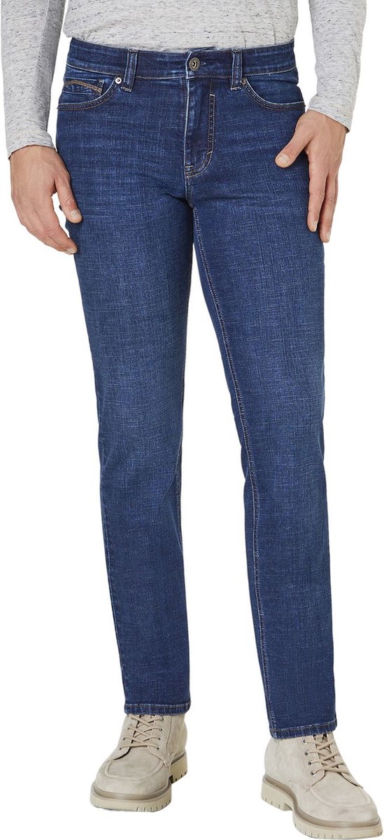 PADDOCK`S Heren Jeans Broeken RANGER PIPE slim Fit Blauw 46W / 34L Volwassenen