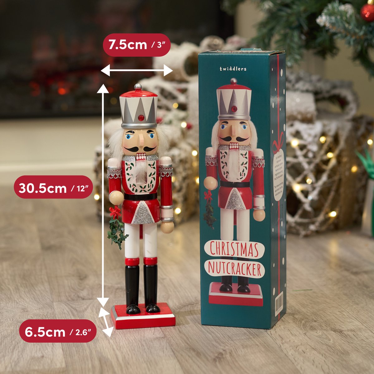 Shntig Casse-noisettes En Bois - Décorations De Noël - Figurines De Marionnettes - Décoration D
