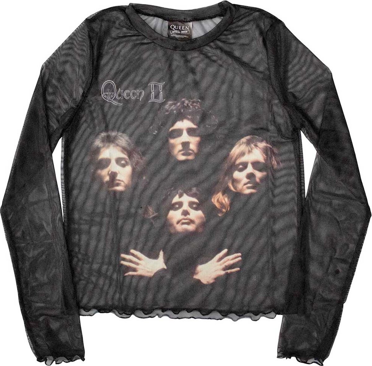 Queen - Bo Rhap Classic Longsleeve top - S - Zwart
