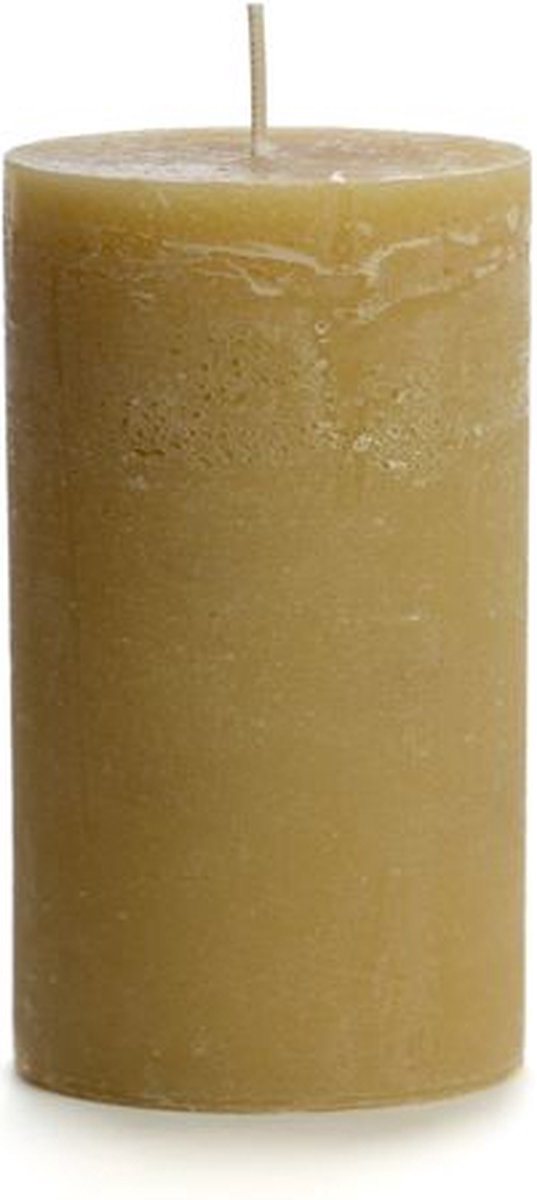 Rustik Lys - Rustieke stompkaars 'Classic' (Ø10x18cm, Honey)