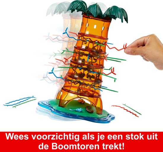 Mattel Games - Vallende Aapjes Schommelend Boomfeest