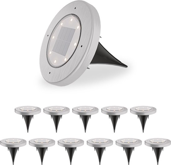 HOFTRONIC Solar Grondspots Set van 12