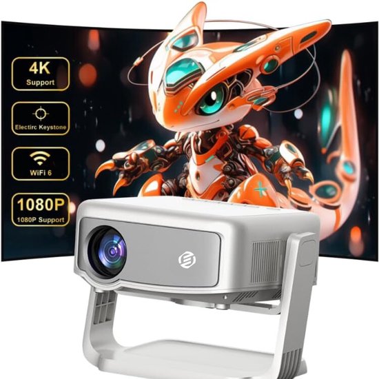 Equivera Draagbare Beamer - Mini Beamer - Draagbare Projector - Mini Projector