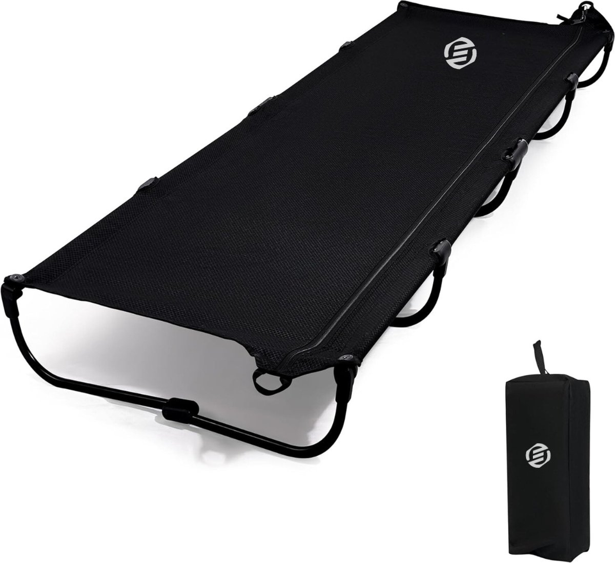 Equivera Veldbed - Kampeerbed - Veldbedden - Veldbed Kamperen - Kampeermatras